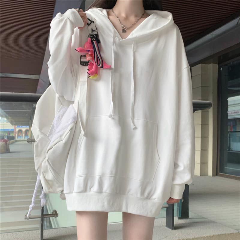 Áo hoodie basic nỉ da cá dày dặn (HOODIE BASIC)