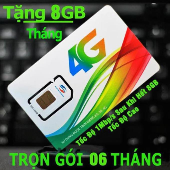 Sim 4G Viettel dùng trọn gói 1 năm 4GB/Tháng D500