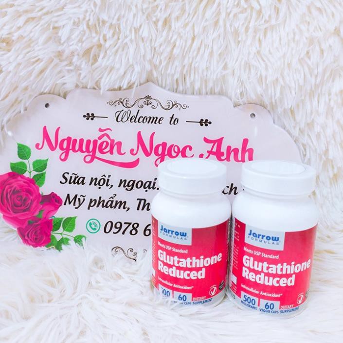 Viên uống Glutathione Now 500mg hộp 60 viên của Mỹ - tăng cường sức đề kháng,trắng da, làm đẹp da | BigBuy360 - bigbuy360.vn