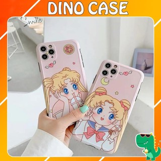 Ốp lưng iphone Thuỷ thủ mặt trăng IMD 6/6plus/6s/6s plus/6/7plus/8plus/x/xs/xsmax/11/11pro/11 promax DT06- Dino Case