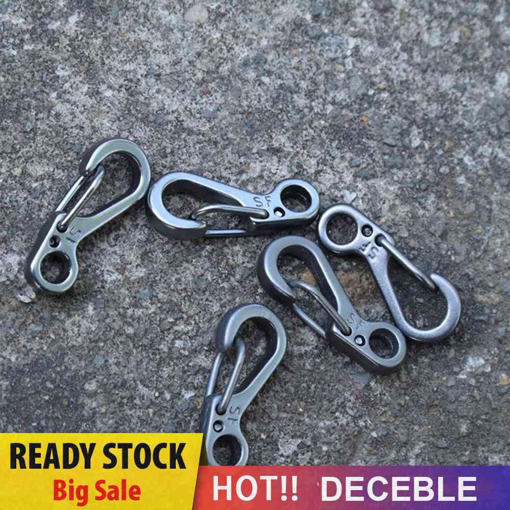 Set 10 Móc Khóa Carabiner Mini EDC Tiện Dụng Khi Leo Núi