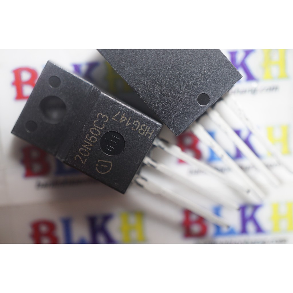 IC Mosfet kênh N SPP20N60C3 SPA20N60C3 SPI20N60C3 20N60C3 650V 20.7A TO-220F chính hãng Infineon