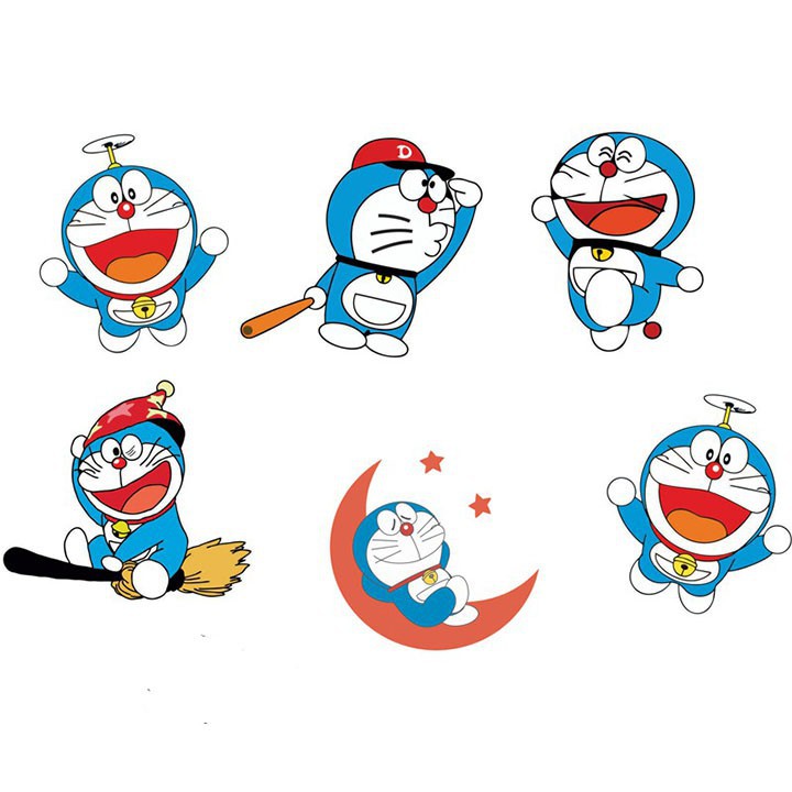 topper cake [FREESHIP] set cắm Doremon