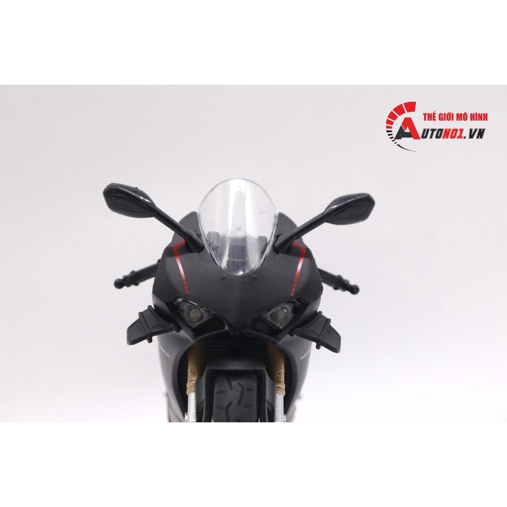 MÔ HÌNH DUCATI V4S BLACK 1:12 HUAYI ALLOY 7826