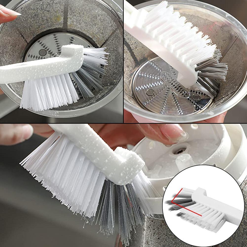 Bàn chải nhựa mẫu M7F5 E6E4 tay cầm dài vệ sinh nhà bếp đa năng