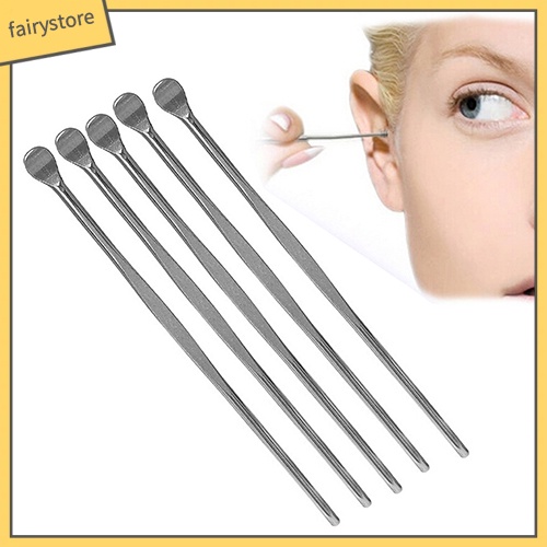 [Hàng mới về] Set 5 dụng cụ vệ sinh tai bằng thép không gỉ