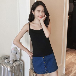 Áo Hai Dây Vải Thun