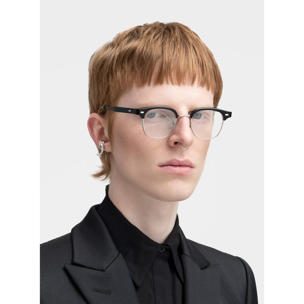 Gọng kính cận thời trang chính hãng TOZY dáng Clubmaster tròn unisex nam nữ - 2114