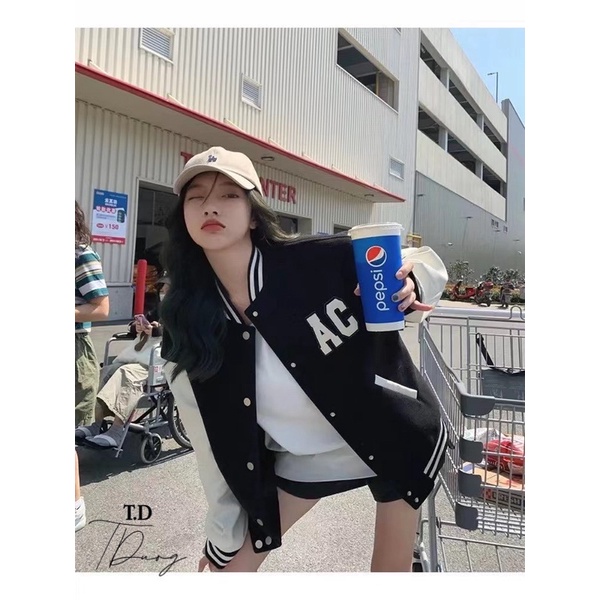 ‼️ SALE‼️ Áo khoác bomber bóng chày chữ mẫu mới ⚡️
