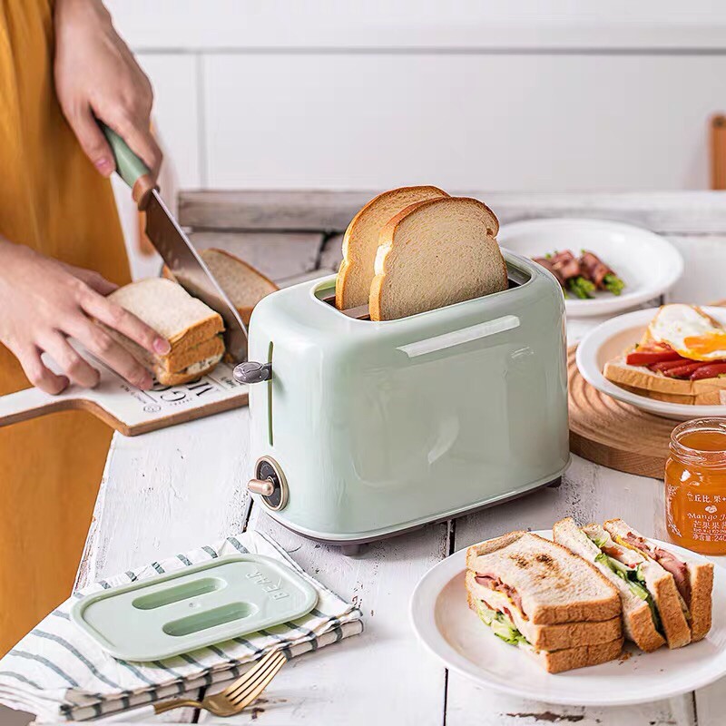 [1 đổi 1 trong 3 ngày] Máy nướng bánh mì sandwich dạng bật mẫu mới 2021 - Hàng chính hãng BEAR