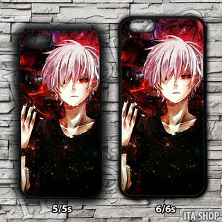 Ốp Lưng Điện Thoại Iphone 5/5s 6/6s 6+/6s+ 7/8 7+/8+ X/Xs - Ốp lưng  Anime Tokyo Ghoul (Kaneki Ken)