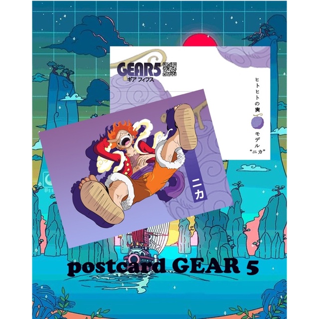 ÁO GEAR 5 LUFFY ONE PIECE