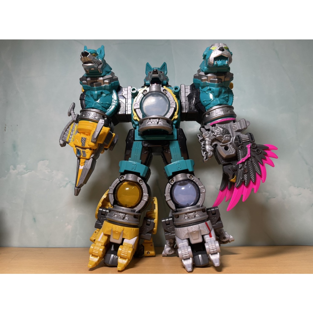 Chiến đội Kyuranger - DX Gattai Cerberus Voyager & Houou Voyager - Uchuu Sentai Kyuranger Bandai
