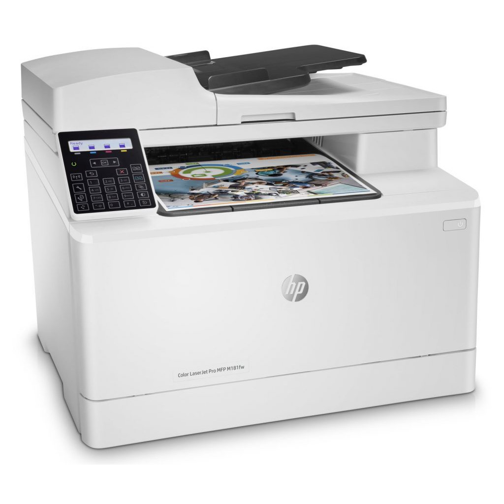 [Nhập ELHPALL giảm 10% tối đa 300k]Máy in màu đa chức năng HP Color Laserjet Pro MFP M181FW (wifi)_T6B71A