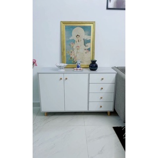 A101 Tủ gỗ đa năng có hộc kéo, tủ gỗ gia đình