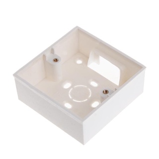 Bộ Hộp Công Tắc Âm Tường Bằng Pvc 86x86