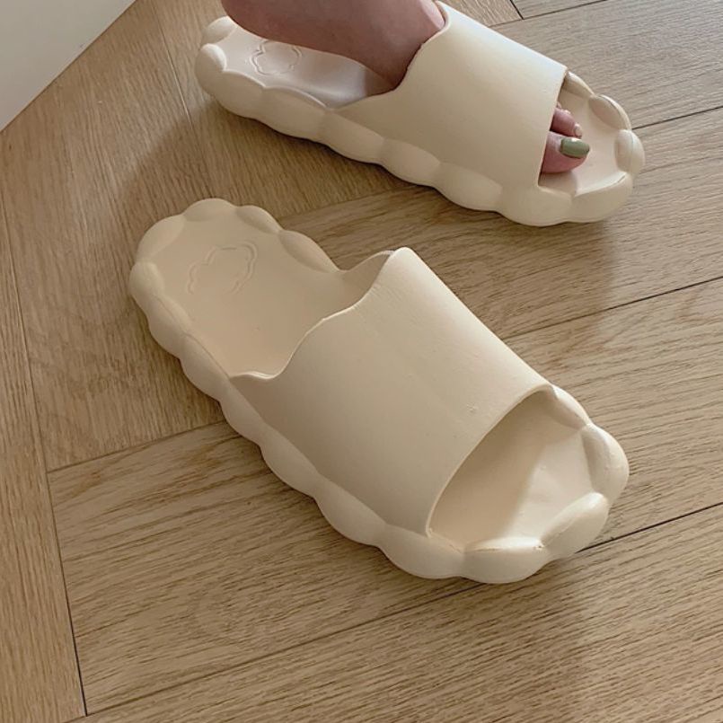 Dép chống trượt kiểu dáng đám mây dễ thương thời trang tại nhà dành cho nữ