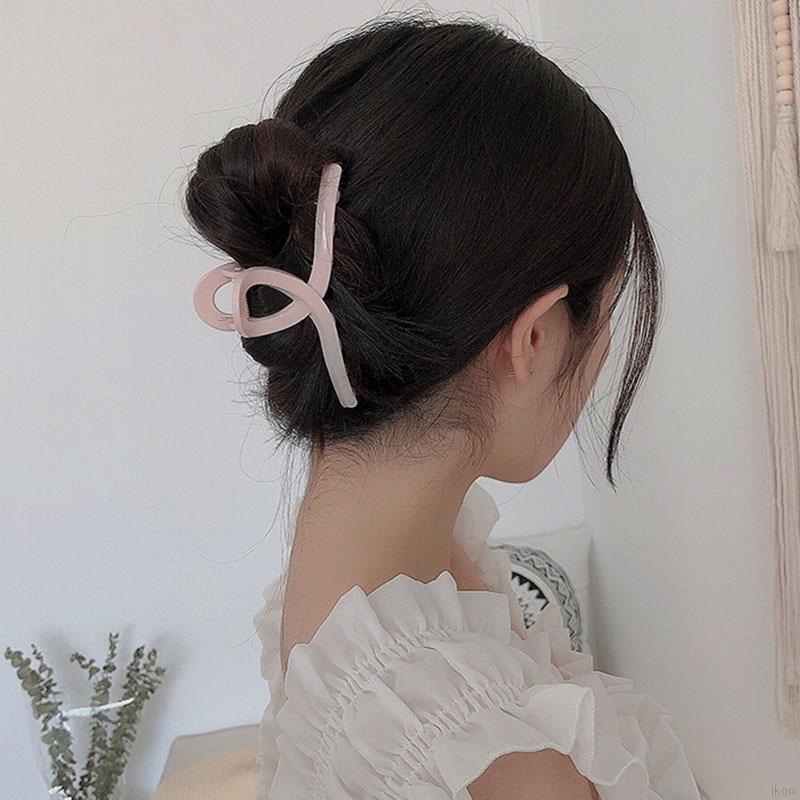 Kẹp Tóc Hình Chữ Thập Phong Cách Retro Kiểu Hàn Quốc