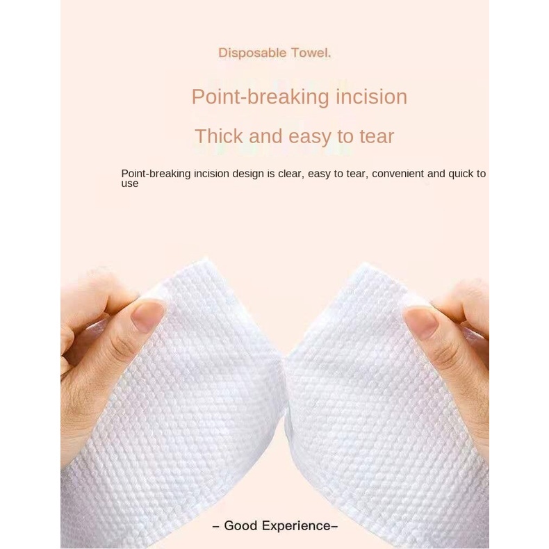 Khăn lau mặt DISPOSABIE Towel One Time chất liệu Cotton mềm mại