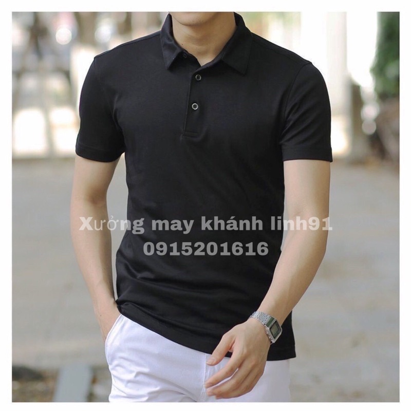 (GIÁ HUỶ DIỆT )Áo thun  Áo Polo nam cổ bẻ vải cá sấu Cotton trẻ trung màu HIDOLI