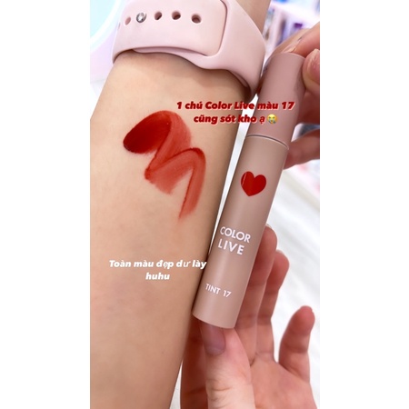 Son Aritaum Color Live Tint lẻ màu