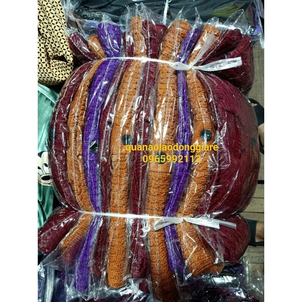 Áo gile len dày ấm cài cúc cho bà già