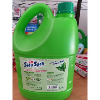 Nước rửa chén Lix siêu sạch can 3.8kg