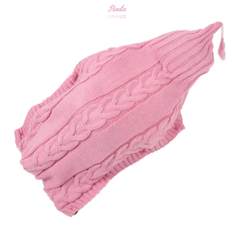 Kén ngủ trẻ em len dệt kim HINATA - KN04
