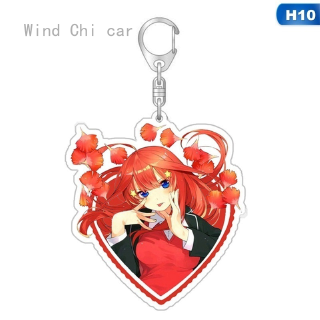 1 Móc Khóa Phong Cách Phim Hoạt Hình The Quintessential Quintuplets Nakano