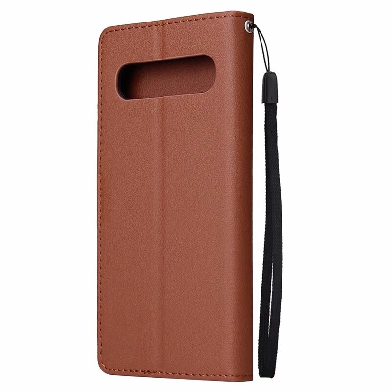 Case For Samsung Galaxy S5 S6 S7 EDGE S8 S9 S10 Plus s10e lite Note 4 5 8 9 Note 10 Plus 5G Cover Flip leather wallet soft case