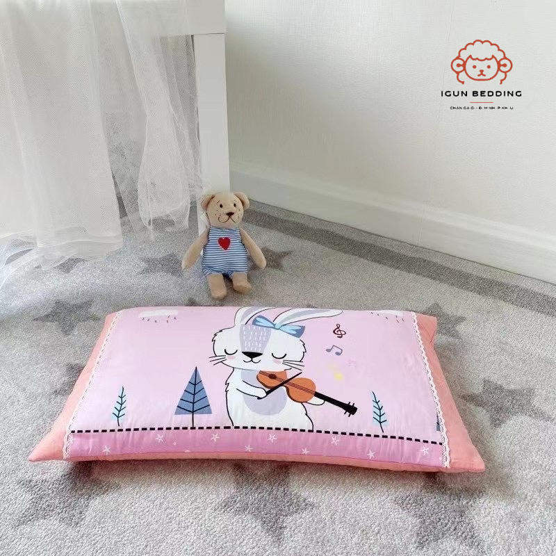 Gối cho bé IGUN BEDDING đa dạng mẫu mã, chất thoáng khí