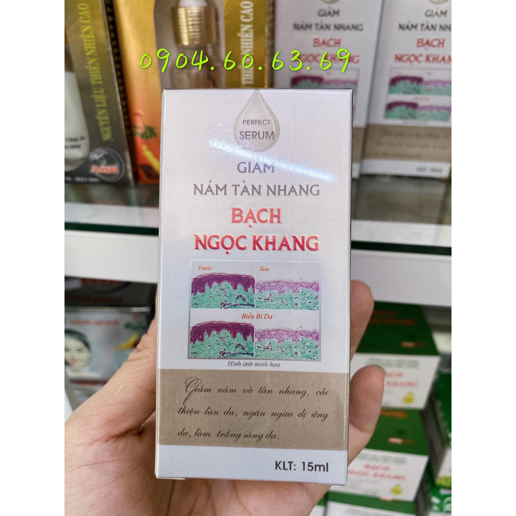 Serum Giảm Nám Tàn Nhang 15ml BẠCH NGỌC KHANG