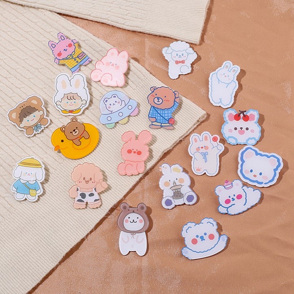 Ghim cài áo kiểu dáng hoạt hình xinh xắn cho nữ