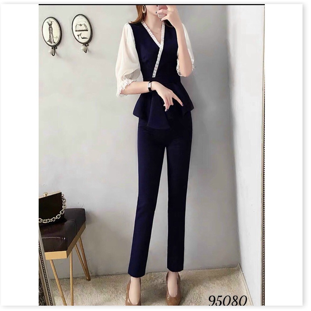 SET BỘ ĐỒ NỮ CỐNG SỞ CỰC XINH , TÔN DÁNG CHO CÁC CHỊ EM KHANH AN FASHION