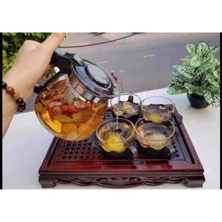 Bộ ấm trà thuỷ tinh
