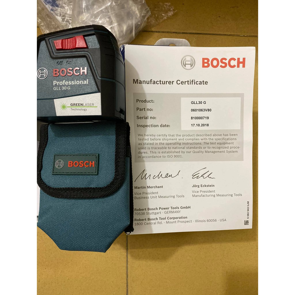 Máy Cân Mực Laser BOSCH GLL30 G