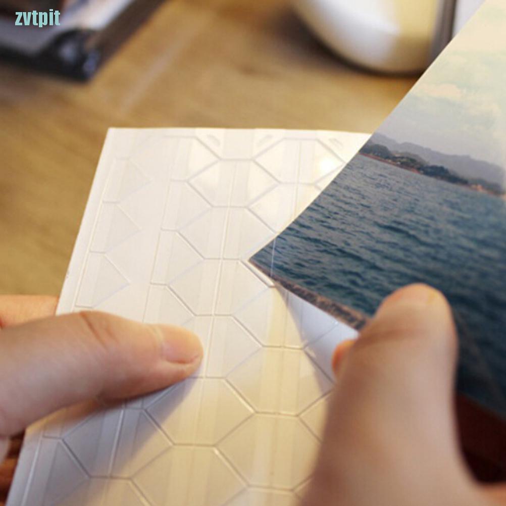 Bộ 1 Tấm / 102 Miếng Dán Góc Ảnh Trang Trí Sổ Tay Xinh Xắn