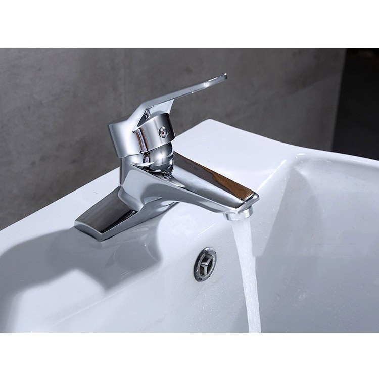 Vòi lavabo, sen chậu nóng lạnh SNL27 tặng đôi dây cấp inox