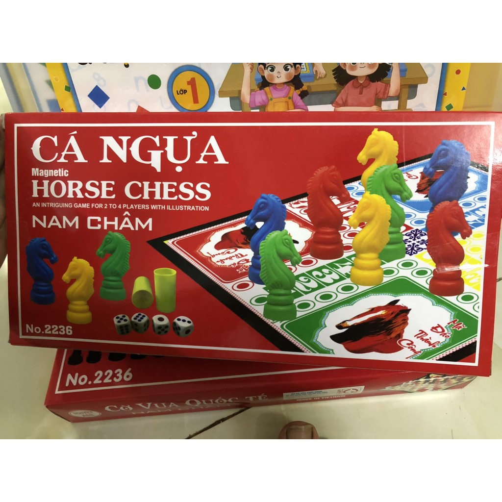 BỘ ĐỒ CHƠI CÁ NGỰA NAM CHÂM KT 28.5x14.5x4.5cm NO.2236
