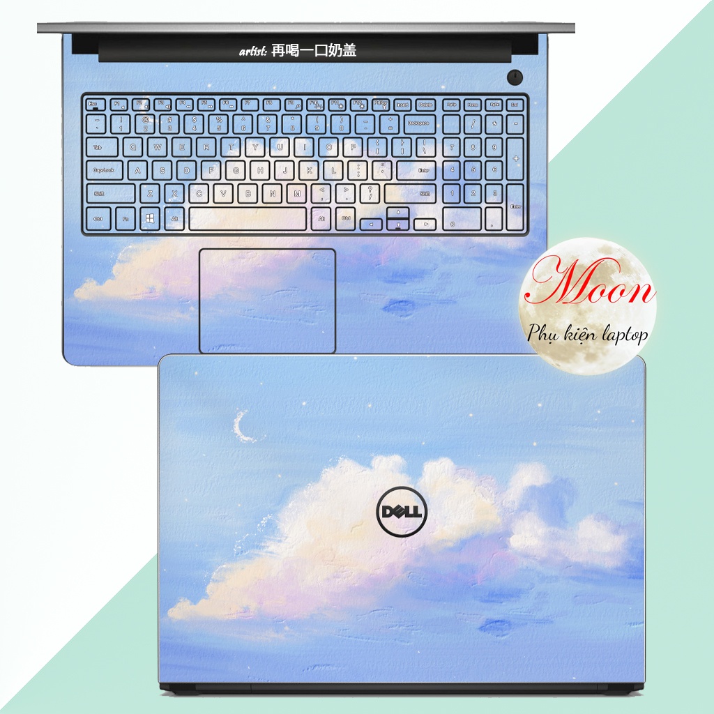 Skin Laptop  Art 2 Hình Vẽ Nghệ Thuật Dành Cho Tất Cả Các Dòng Máy Như: Dell, Hp, Acer, Asus, Macbook,...