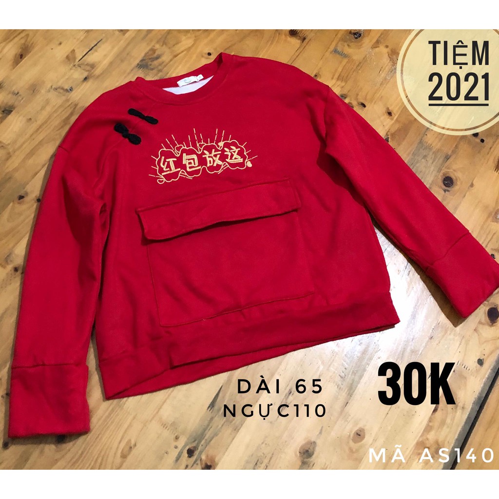 [ẢNH THẬT] Áo sweater hàng 2 hand size M Mã AS140