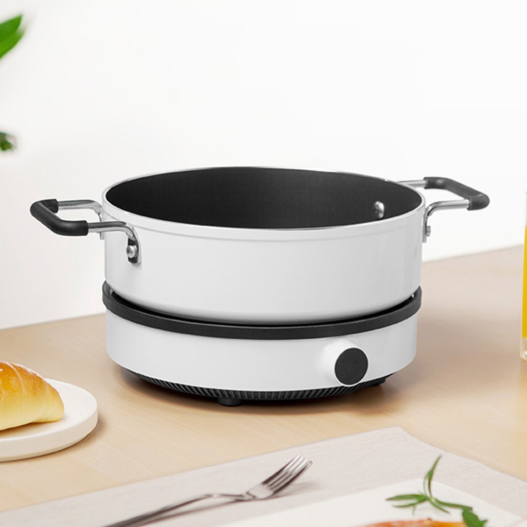 HỎA TỐC - Nồi nấu lẩu Xiaomi Mijia dùng cho bếp điện từ - Bếp hồng ngoại - Induction Cooker (FullBox Chính Hãng)