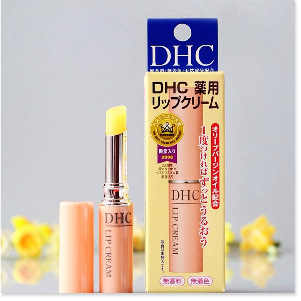 [Mã giảm giá mỹ phẩm chính hãng] Son dưỡng môi DHC Lip Cream