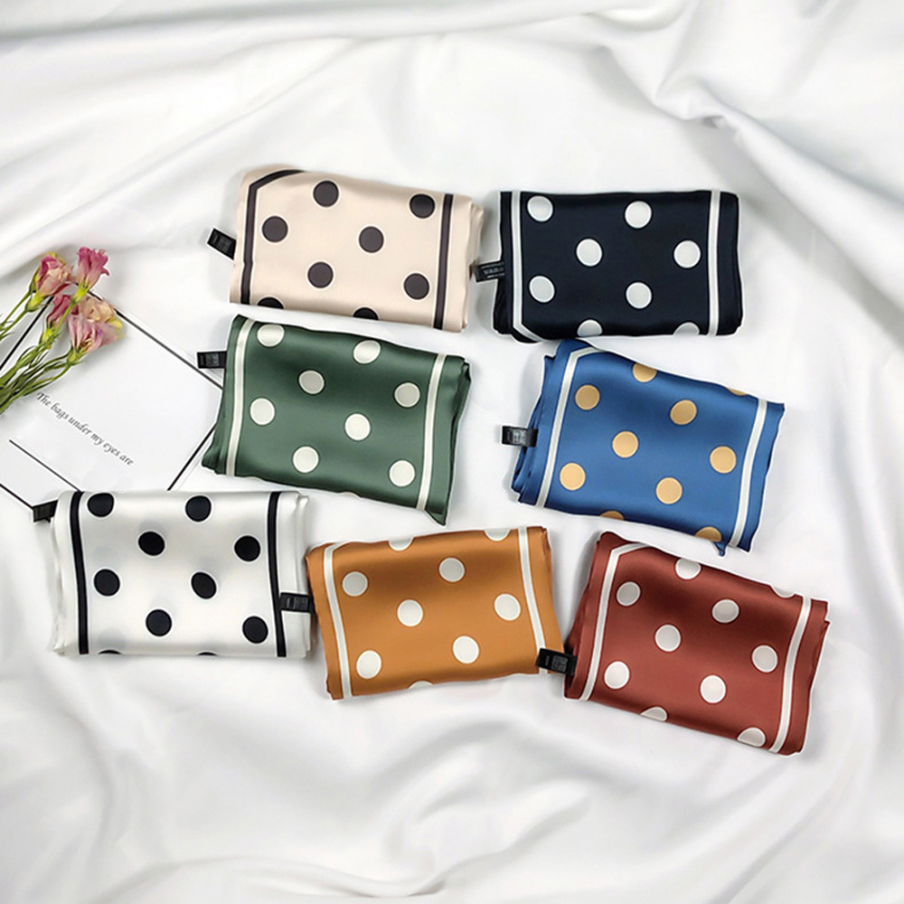 Khăn Lụa Phong Cách Hàn Quốc Cho Nữ