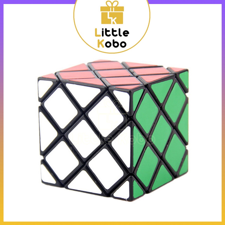 Rubik LanLan Master Skewb Rubic Biến Thể Lan Lan Viền Đen Đồ Chơi Trí Tuệ Trẻ Em