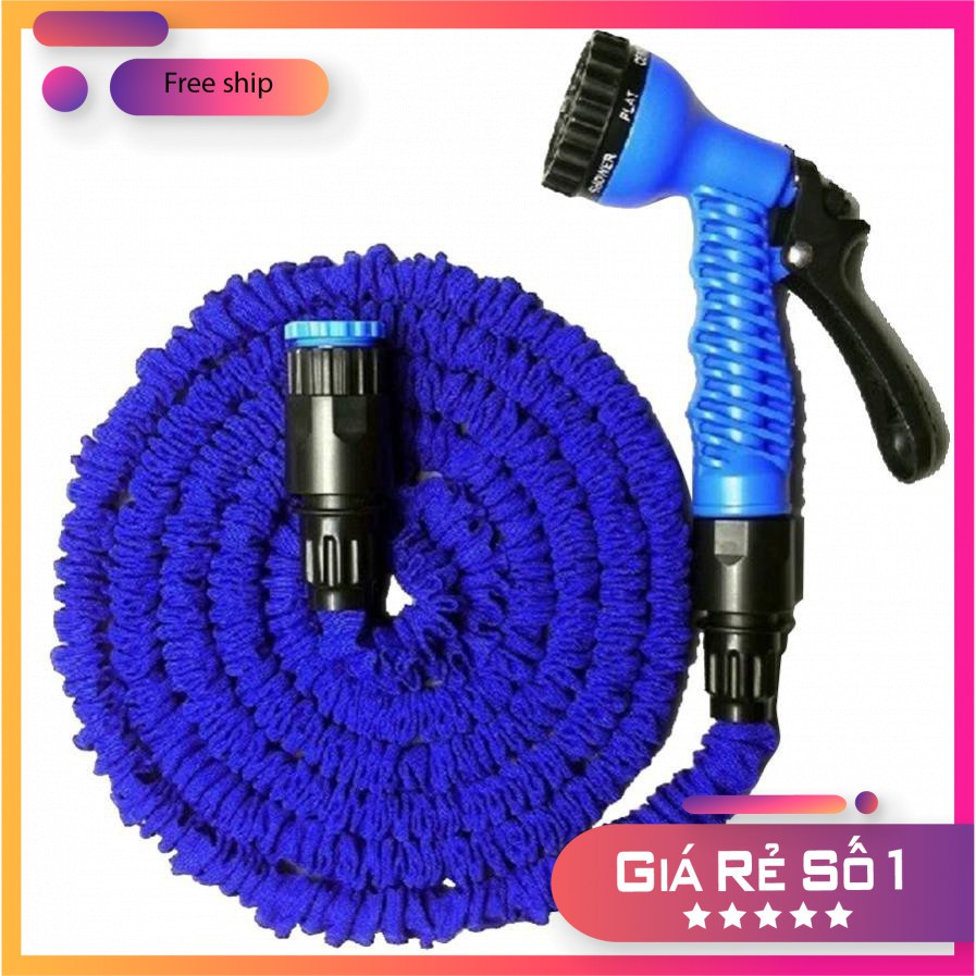 🔏Hàng Loại 1🔏 Vòi Rửa Xe, Tưới Cây, Vòi Xịt Rửa Thông Minh Giãn Nở Magic Hose Giãn Nở 15/30M