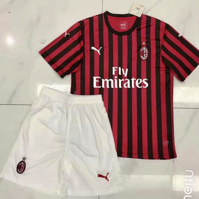 Áo bóng đá CLB Ac Milan 2019 2020 đủ mẫu hàng cao cấp Thái Lan