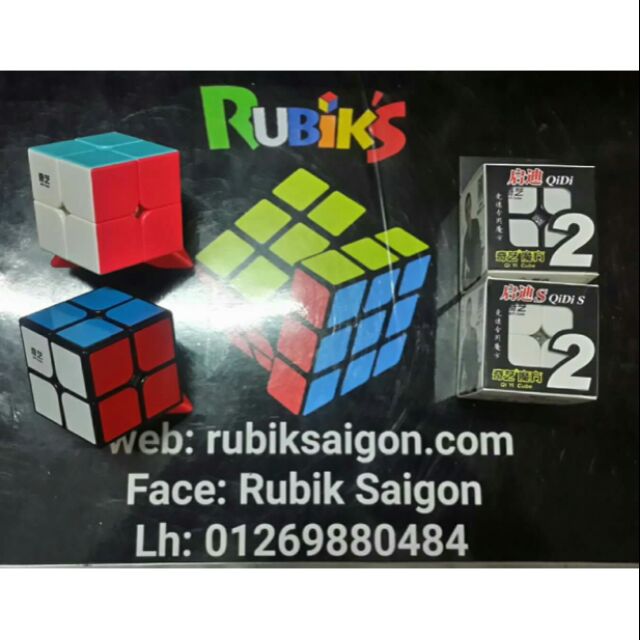 Rubik 2x2 Qiyi W -Qidi S2 giá ưu đãi