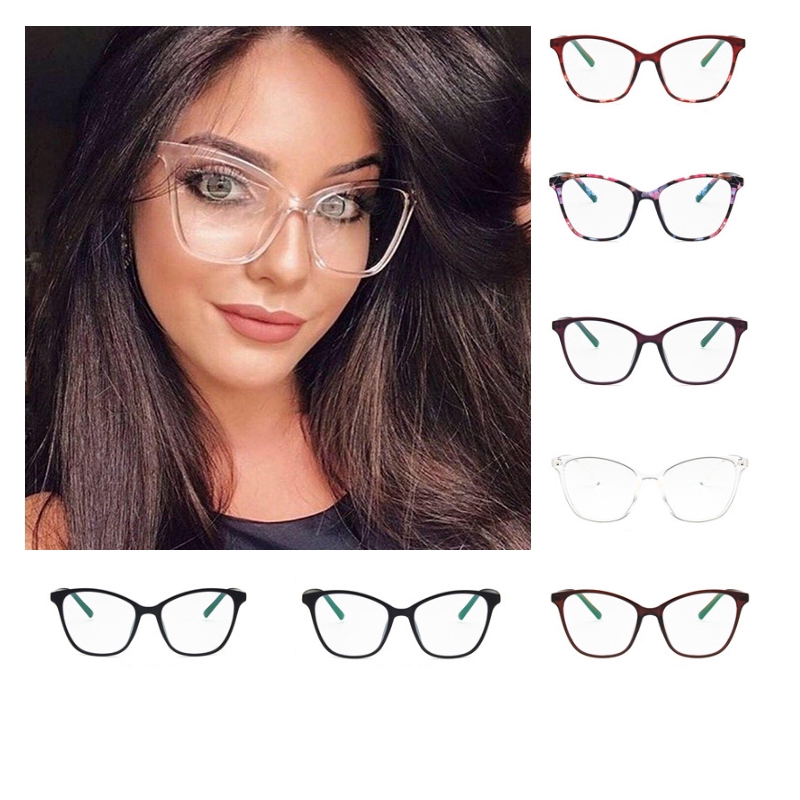 Kính Mát Gọng Mắt Mèo Phong Cách Hàn Quốc Cổ Điển