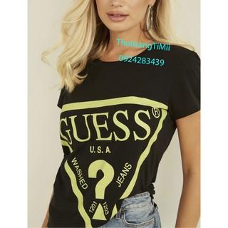 [FREESHIP + MÃ GIẢM GIÁ 10k + QUÀ TẶNG SIÊU HẤP DẪN][HÌNH THẬT] Áo Thun Nữ GUESS Cao Cấp Co Dãn Tốt Siêu Mát.